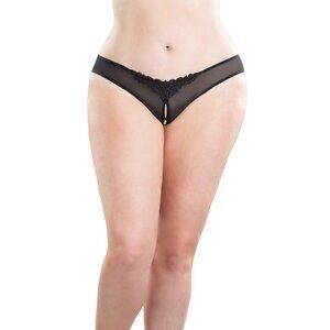 Oh La La Cheri Crotchless  pearl thong